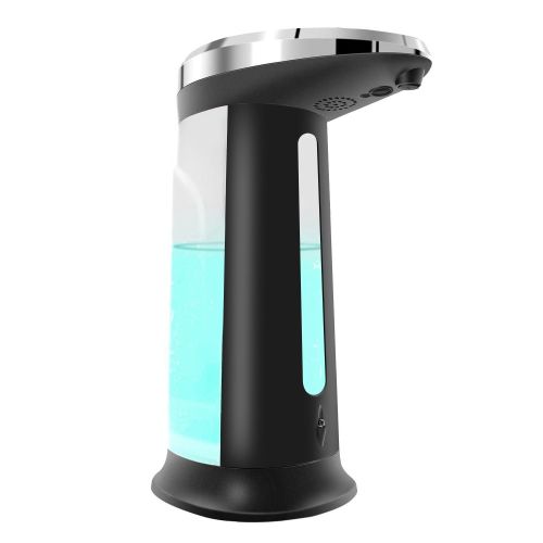Automatic Soap Dispenser 16.9OZ Anti-slip Sensor Refillable Hand Gel Desktop Dispenser 2 Drop Volume Adjustment Automatic Soap Dispenser 16.9OZ Anti-slip Sensor Refillable Hand Gel Desktop Dispenser 2 Drop Volume Adjustment