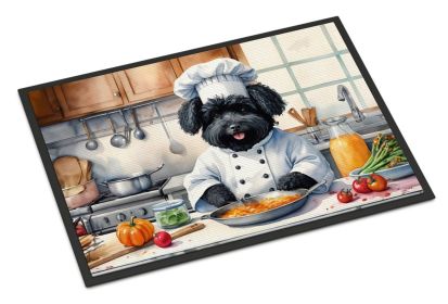Puli The Chef Doormat Front Door Mat Indoor Outdoor Rugs for Entryway, Non Slip Washable Low Pile, 24H X 36W