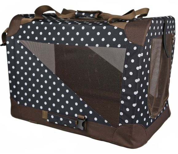 Folding Zippered 360 Vista View House Pet Crate